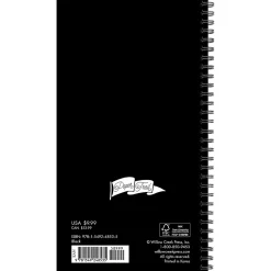 Willow Creek 2025 Black 3.5" x 6.5" Weekly Planner (48535) Online