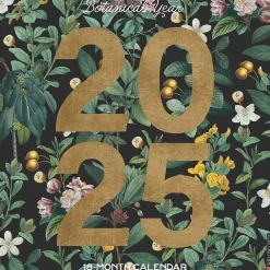 Willow Creek 2025 Botanical Nature 12" x 12" Monthly Wall Calendar (41987)
