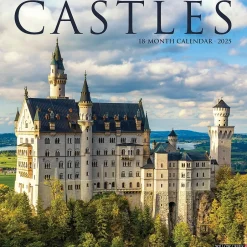 Willow Creek 2025 Castles 12" x 12" Monthly Wall Calendar (42175) Outlet
