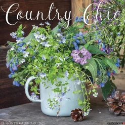 Willow Creek 2025 Country Chic 12" x 12" Monthly Wall Calendar (42588) New
