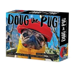 Willow Creek 2025 Doug the Pug 6" x 5.5" Day-to-Day Calendar (40829) Online