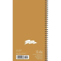 Willow Creek 2025 Floral Moon 3.5" x 6.5" Weekly Planner Cover, Multicolored (48733) Hot