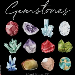 Willow Creek 2025 Gemstones 12" x 12" Monthly Wall Calendar (43004) Discount