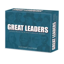 Willow Creek 2025 Great Leaders, Greatest Quotes 6.2" x 5.4" Daily Calendar (46708)