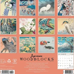 Willow Creek 2025 Japanese Woodblocks 12" x 12" Monthly Wall Calendar (43578) Online