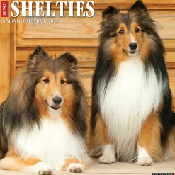 Willow Creek 2025 Just Shelties 12" x 12" Monthly Wall Calendar (44841) Clearance