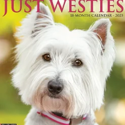 Willow Creek 2025 Just Westies 12" x 12" Yearly Wall Calendar (45336) Sale