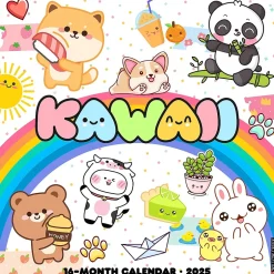 Willow Creek 2025 Kawaii 12" x 12" Monthly Wall Calendar (43608) Sale