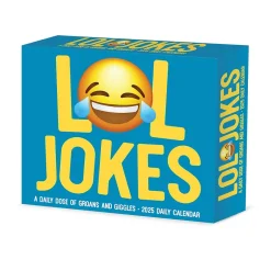 Willow Creek 2025 LOL Jokes 6" x 5.5" Day-to-Day Calendar (40935) Outlet