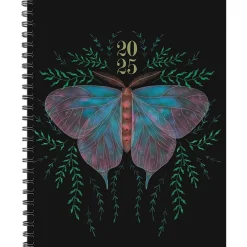 Willow Creek 2025 Mystic Butterfly 8.5" x 11" Weekly & Monthly Planner Cover (47378) Outlet