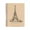 Willow Creek 2024-2025 Paris 8.5" x 11" Academic Weekly & Monthly Planner, Paper Cover, Kraft/Black (47583) Best