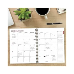Willow Creek 2024-2025 Paris 8.5" x 11" Academic Weekly & Monthly Planner, Paper Cover, Kraft/Black (47583) Best