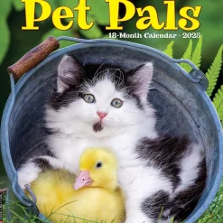 Willow Creek 2025 Pet Pals 12" x 12" Monthly Wall Calendar (44438)