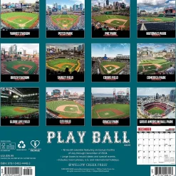 Willow Creek 2025 Play Ball 12" x 12" Monthly Wall Calendar (44483)