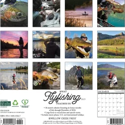 Willow Creek 2025 Press What Fly Fishing Teaches Us 2025 Wall Calendar 12" x 12" (45367) Online