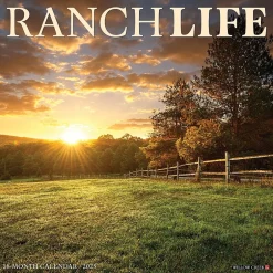 Willow Creek 2025 RanchLife 2025 12" x 12" Yearly Wall Calendar (46524) Hot