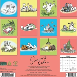 Willow Creek 2025 Simon's Cat 12" x 12" Monthly Wall Calendar (44919) Outlet