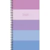 Willow Creek 2025 Soft Stripe 3.5" x 6.5" Weekly Planner (48559) Hot