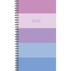 Willow Creek 2025 Soft Stripe 3.5" x 6.5" Weekly Planner (48559) Hot