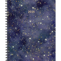 Willow Creek 2025 Starry Night 6.5" x 8.5" Weekly Planner Cover, Multicolored (48580) New