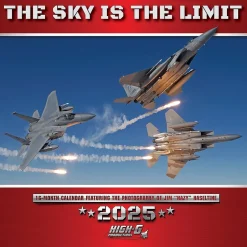 Willow Creek 2025 The Sky is the Limit 12" x 12" Monthly Wall Calendar (45107) Hot