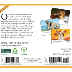 Willow Creek 2025 What Dogs Teach Us 6" x 5.5" Day-to-Day Calendar (41116) Online