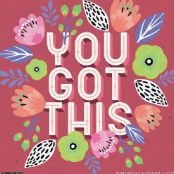 Willow Creek 2025 You Got This 12" x 12" Monthly Wall Calendar (45589) Best