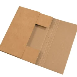 Partners Brand 15" x 11 1/8" x 6" Easy-Fold Mailers, 50/Bundle (M15116BFK)* Corrugated Mailers