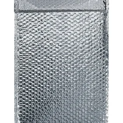 Partners Brand 12.75" x 10.5" Cool Shield Bubble Mailer, 3/16", Silver, 50/Case (INM1210)* Bubble Mailers