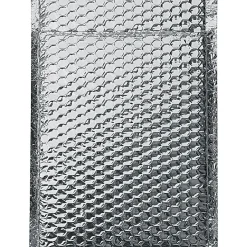 Partners Brand 10" x 10.5" Cool Shield Self-Sealing Bubble Mailer, 3/16", Silver, 100/Case (INM1010)* Bubble Mailers