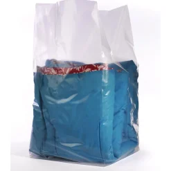 Laddawn 24" x 48" Gusseted Poly Bags, Bags on a Roll, 1.5 Mil, Clear, 100/Roll (1515R)* Gusseted Poly Bags