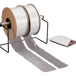 SI Products 9" x 12" Layflat Poly Bags, Bags on a Roll, 3 Mil, Clear, 750/Roll (2727)* Layflat Bags