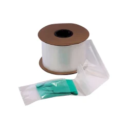 SI Products 8" x 10" Layflat Poly Bags, Bags on a Roll, 4 Mil, Clear, 500/Roll (2722)* Layflat Bags