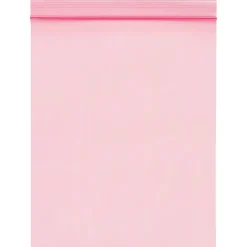 Partners Brand 2" x 3" Reclosable Poly Bags, 2 Mil, Pink, 1000/Carton (PBAS700)* Reclosable Poly Bags