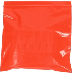 Partners Brand 3" x 5" Reclosable Poly Bags, 2 Mil, Red, 1000/Carton (PB3550R)* Reclosable Poly Bags