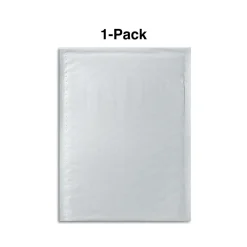 Staples 6" x 9" Self-Sealing Bubble Mailer, White (56543)* Bubble Mailers