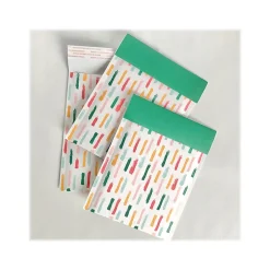 Happy Mail 6" x 9" Self-Sealing Padded Bubble Mailer, Multicolor, 3/Pack (246454)* Bubble Mailers