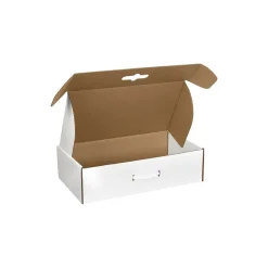 The Packaging Wholesalers 18-1/4" x 11-3/8" x 4-1/2" Carrying Case Mailer with Plastic Handle* Corrugated Mailers
