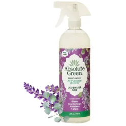 Absolute Green Natural All-Purpose Cleaner, Lavender Spa Scent, 25 Fl Oz., 6/Carton (AG27-ST-6)