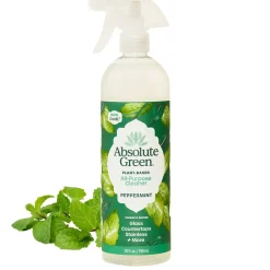 Absolute Green Natural Multipurpose Cleaner, Peppermint Scent, 25 Fl Oz., 2/Pack (PEPALL-2PK)