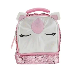 Lunch Boxes & Bags<Accessory Innovations Lunch Bag, White/Pink/Silver (B21GC49616-ST)