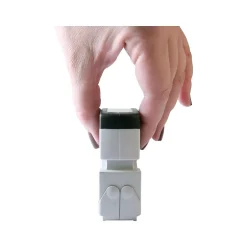 Accu-Stamp 2 Pre-Inked Stamp, "E-MAILED", Blue and Red Inks (035541) Clearance