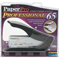 PaperPro ACI ™ High Capacity Stapler, Fastening Capacity 65 Sheets, Black/Silver (1210) Best