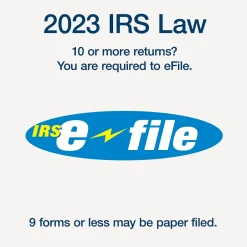 Best 2024 1099-MISC Tax Form with e-files and Access to Tax Forms Helper, 4-Part, 2-Up, Copy A, 1, B, 2, 24/Pack Tax Forms