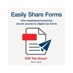 Discount 2024 1099-R Tax Form with Access to Tax Forms Helper, 5-Part, 2-Up, Copy A, 1, B, 2, 10/Pack (STAX5R-24) Tax Forms