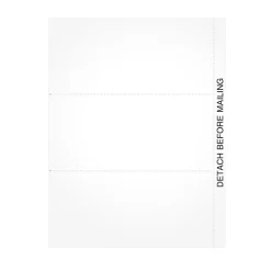 Online 2024 W-2 or 1099 Blank 3-up Laser/Inkject Tax Forms, 102/pack (LB1099NB34) Tax Forms