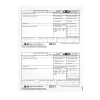 New 2024 W-2 1-Part Copy B Laser/Inkject Tax Forms, 100/pack (LW2EEBQ) Tax Forms
