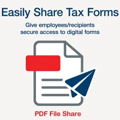 Outlet 2024 W-2 Tax Form with W-3 Forms, e-files, and Access to Tax Forms Helper, 6-Part, 2-Up, Copy A, 1, B, C, 2, D, 24/Pack Tax Forms