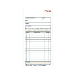 Sale 3-Part Carbonless Sales Orders, 7.19"L x 3.34"W, 50 Sets/Book (TC3705) Business Forms