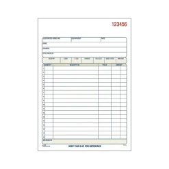 Clearance 3-Part Carbonless Sales Orders, 8.44"L x 5.56"W, 50 Sets/Book, 10/Box (TC5805-10) Business Forms